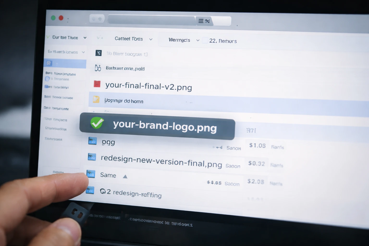 Apply a Better File Naming System